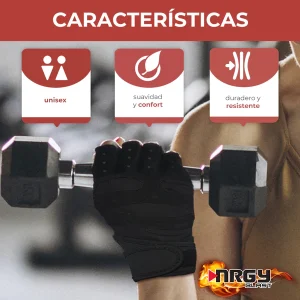 Guantes Gym Pesas Crossfit Fitness Ciclismo