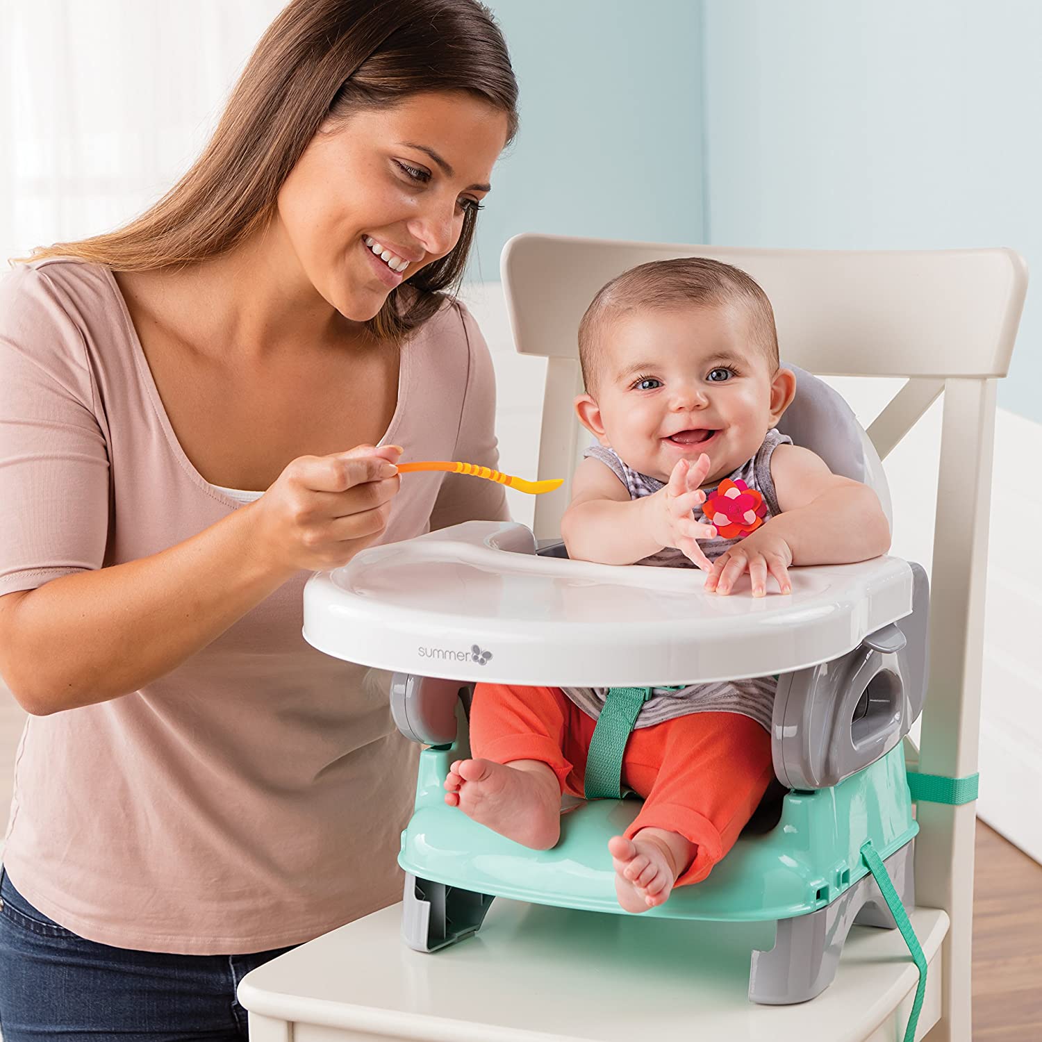 Cuál es el mejor asiento elevador para comer con bebés?