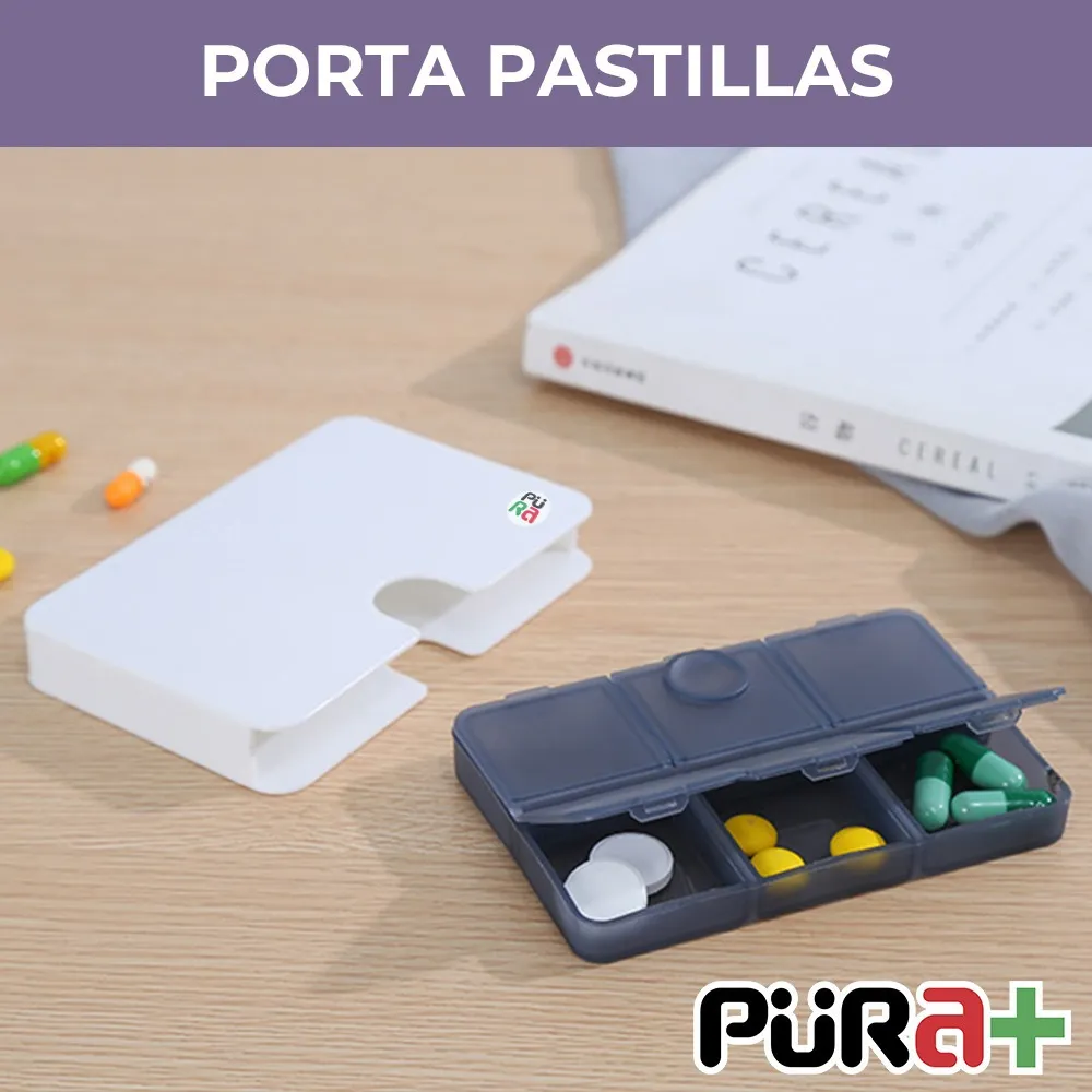 Pastillero Organizador de 6 compartimientos