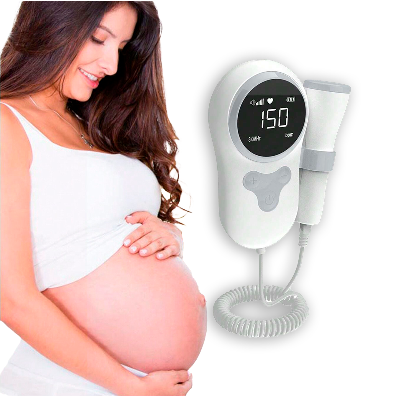 Doppler Fetal Ultrasonico Frecuencia Cardiaca Embarazo