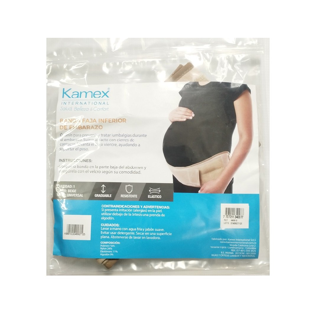 Banda Faja Inferior de Embarazo, MEDLEDD, KAMEX