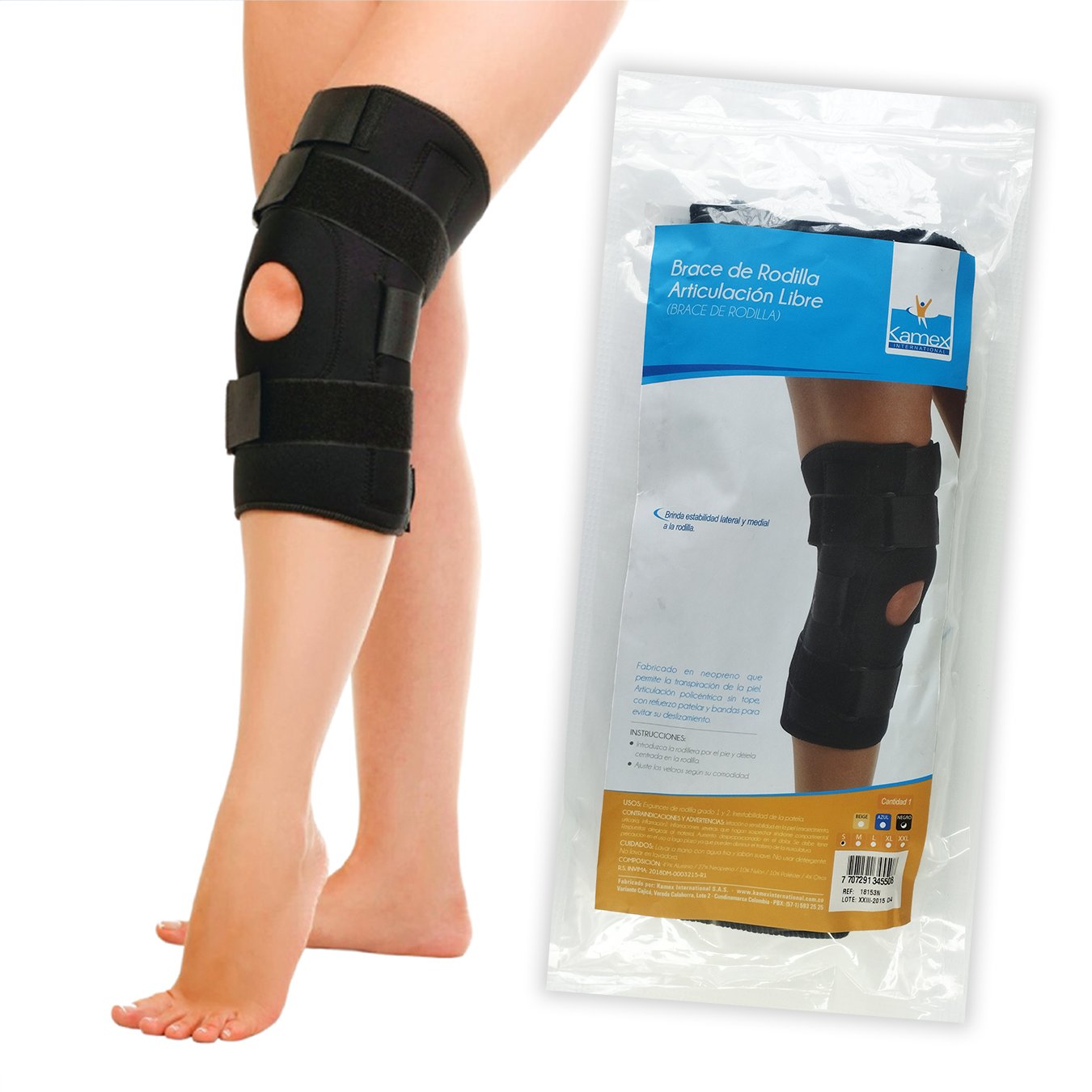 Rodillera Abierta Universal Neopren Plus MEDLEDD KAMEX