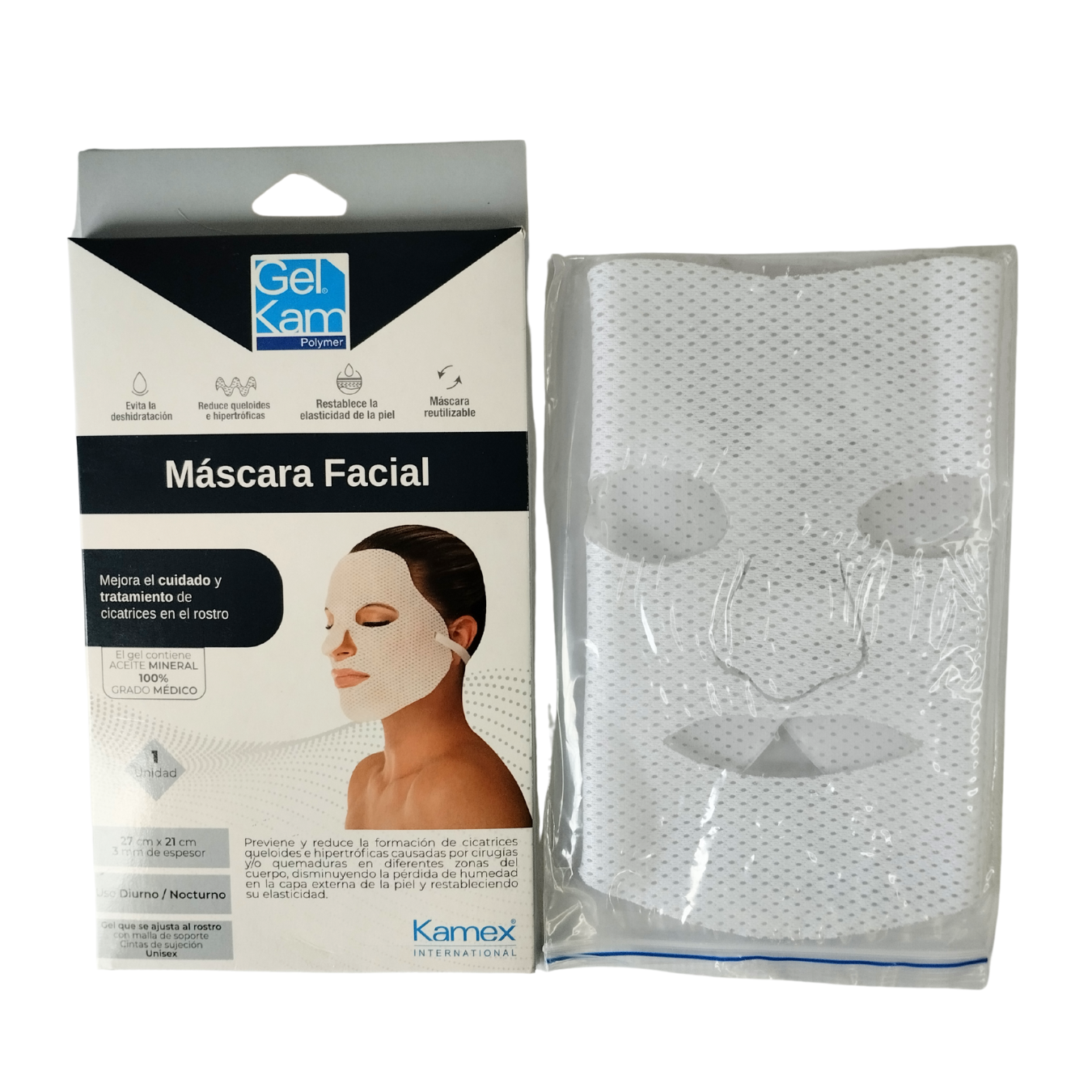 Máscara Facial en Gel Polímero MEDLEDD